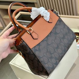 Designer tas draagtas groot handtas met portemonnee portemonnee mode leer bruine schoudertas luxe klassieke schoudertas