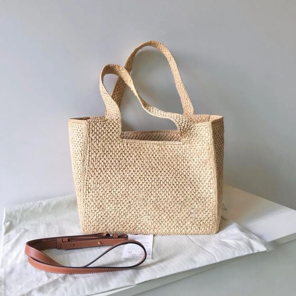 Bolso de diseñador Bolso de mano Bolsos para mujer Conjunto de lujo Bolso de compras bordado Cesta de hierba Bolso de hombro de estilo francés Bolso cruzado Bolso de playa Bolsos de moda