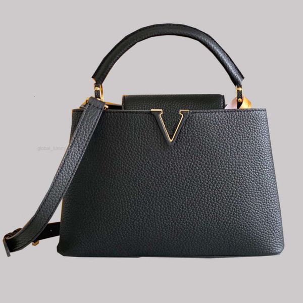 Sac de designer Sacs fourre-tout Sacs à bandoulière Femmes Sacs à main Mode Capucines Grande capacité Peau de crocodile Solide Classique Luxe Métal Cuir véritable 3 pièces 2024 Nouveau