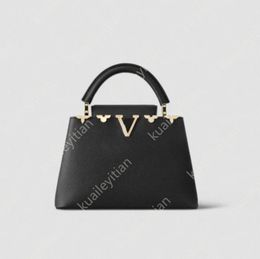 Sac de designer Totes Sac à bandoulière de luxe Femmes Sacs à main Mode Capucine BB Grande capacité Peau de crocodile Solide Classique Luxe Métal Véritable Cuir Logo 2024