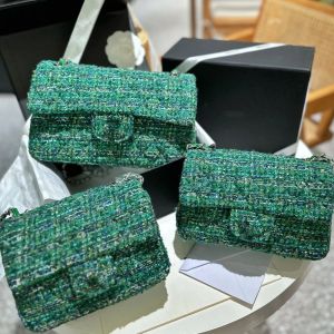 Designertas Tweed Mini Flap Bag Luxe handtassen Crossbody portemonnee Dames Kleine boodschappentas Damesmode Clutch Herfsthandtas Keten schoudertassen Telefoonhouder portemonnee