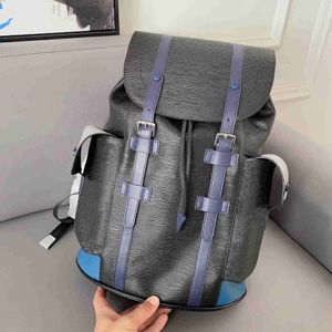 Designer Bag Unisex Backpack Backpacks Getextureerd 7A Top Fashion Bags Schoolbag Men Women Outdoor Backpack voor reisdame handtassen 2989