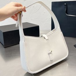 Дизайнерская сумка Винтажная полосатая сумка на плечо для женской роскоши Вечерняя женская сумка подмышки Кожаная полумесяц Модная большая сумка Сумки Пельмени Классическая высокая визитница