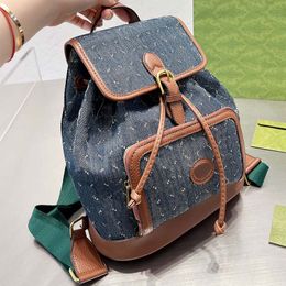 Designertas Damesrugzakken canvas Leren rugzak Crossbody Rugtassen Mode Handtas Portemonnee Oude bloem Klassieke letters Afneembaar Rood Groen riemzakje