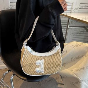 Designer tas dames tas handtas klassieke onderarm tas hoogwaardige geweven tas schoudertas luxe tas stro zak ritszak fahsion mand dames tas stylisdibags