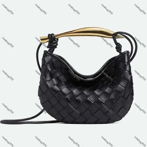 Designertas Dames Gevlochten leren handtassen Gebreid geweven etui Designertassen Luxe crossbodytas Clutch Bags Schouderhandtas Portemonnee Metalen handvat Kwaliteit Damestas