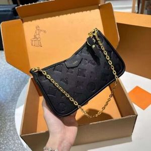 Designer tas vrouwen crossbody schoudertassen ketting portemonnee dame gemakkelijk zakje op riem portemonnee letters reliëf bloemstrepen luxe merk handtassen