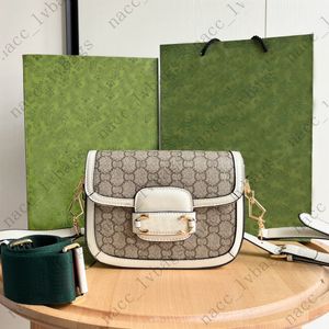 Bolso de diseñador Mujer Ophidia Bolsos de hombro Bolso de moda Silla de hombro doble mini 1955 Bolsos de lujo Carta de cuero Crossbody Lady Evening Tote Bags