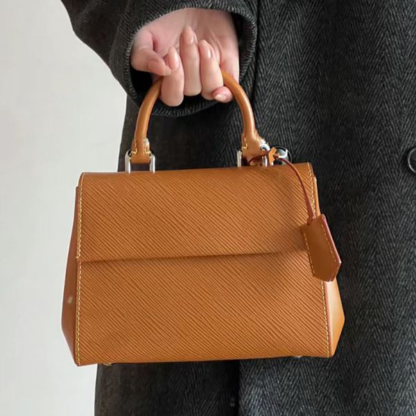 Bolso de diseñador Monedero de mujer Manija de moda Hombro Bolso cruzado Clásico Ondulación de agua Bolsas de asas Cluny bb Totes de compras Tarjetero con solapa con bolsa para el polvo