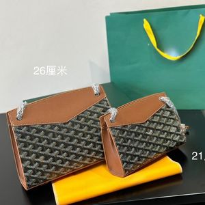 Bolso de diseñador, bandolera para mujer, bolso de hombro con cadena en Y de cuero de alta calidad