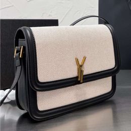 Designertas Dameshandtas Dames lederen schoudertas Crossbodytassen Handtas Messenger Diagonale streep Gewatteerde ketting Tofu tas van hoge kwaliteit