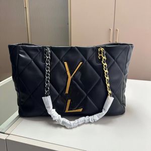 Designer tas dames draagtas echt leer diamanten roostertassen grote handtassen luxe crossbody winkelen portemonnee bakken schouders