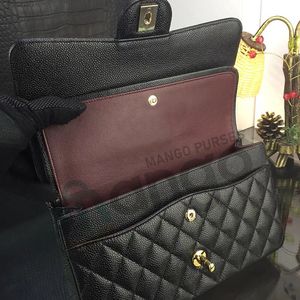 Bolso de diseño para mujeres bolso bolso de bolso de lujo de caviar de lujo bolso bolso bolso con caja