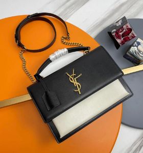 Nieuwe designertas Reflecterend leer Tofu Sunset-tas Woc Caviar Messenger Bag Hoge kwaliteit luxe handtas portemonnee voor dames