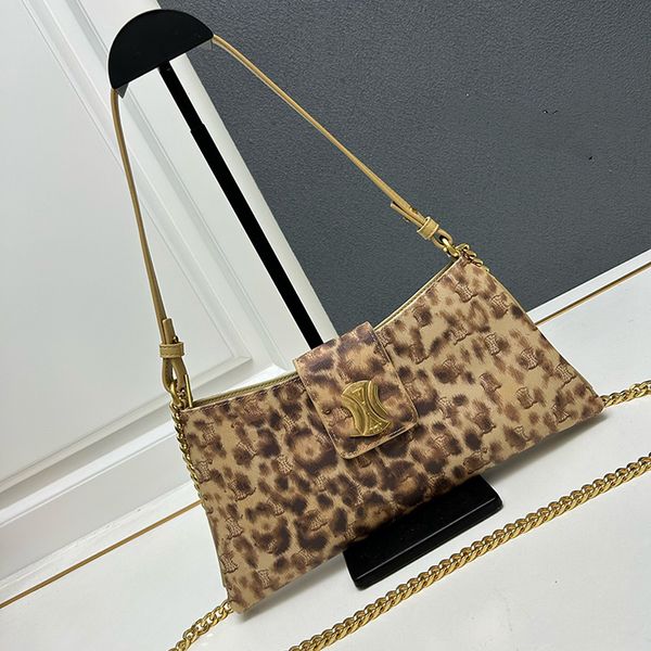 Bolso de diseñador Celiene Bolso de media luna para mujer Bolso de terciopelo de piel de venado de cocodrilo Bolso de hombro Bolso cruzado de moda de lujo para mujer