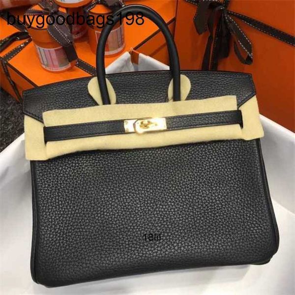 Bolso de diseñador Bolsos para mujer Master Liu Bolso de platino cosido a mano con hilo de cera Importado Togo Cuero de vaca Bolso con patrón de lichi 2530