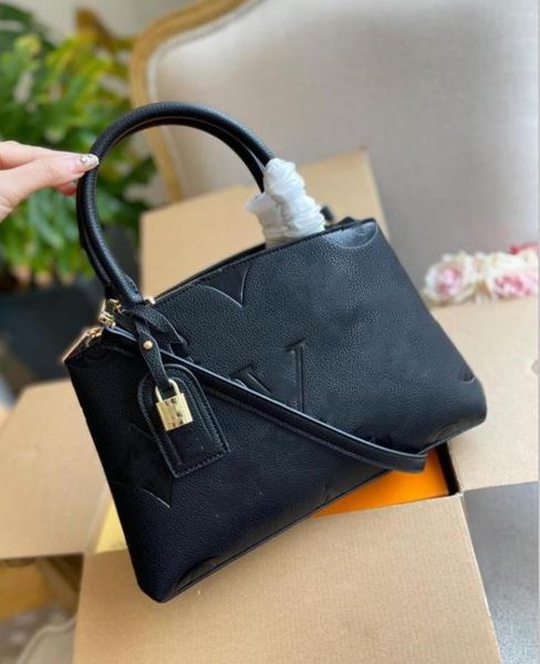 Bolsa de diseño para mujeres Luxury Genuine Leather embrague bolso de bolsas cruzadas en relieve con correas de hombro viejos carteras de flores bolsos a mano louies voitton loiss loius