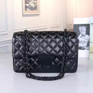 bolso de diseñador para mujer billetera bolso negro bolsos de caviar bolso de cadena de oro bolso de hombro de diseñador de solapa clásico bolsos de diseñador de crossbody de lujo woc satchel fashion 40157