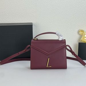 Sac de créateur Femmes Portefeuille Lettre Sac à main de luxe en cuir véritable Couleur unie Sac à bandoulière Loulou Classique Flap Designer Sac à bandoulière Sac à bandoulière Woc Sunset Bag