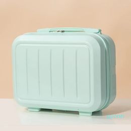 Designer-Bags 14-Zoll-Koffer, Reisetasche, Gepäck, Make-up, tragbarer Toilettenartikel-Organizer mit Griff für Frauen und Mädchen