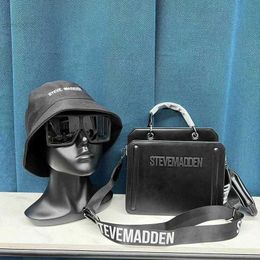 Designer sacs 2022 nouveau été épaule sacs à main et chapeau lunettes ensemble femmes luxe PU cuir bandoulière fourre-tout sacs avec chapeau nuances
