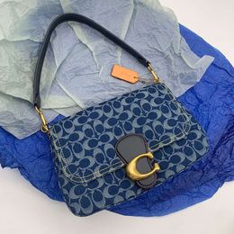 Les sacs de créateurs sont 90% de réduction moins cher 2024 nouveau sac pour femme Xiangbu Lei cuir languette souple bronzage une épaule bandoulière