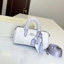 Designer tassen zijn 90% korting op goedkopere 2024 Nieuwe modieuze en eenvoudige een schouderhandtas met lint decoratieve band kwaliteitsborging