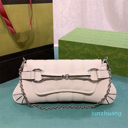 Designer -bags Chain luxe dames schouder mode letters sleutelhanger damestas leren crossbody Hangbags bakken