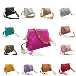 Designer tassen Crossbody tas reliëf Coussin PM SIZE ketting portemonnee tote handtassen met zilveren of gouden hardware reliëfpatroon