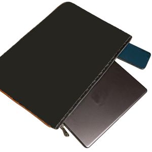 Bolsos de diseño Dogtooth Leather Unisex Document Bag Zipper Clutch Wallet Tablet Bags Tarjetero Monedero grande y pequeño G4131