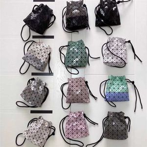 Designer tassen voor vrouwen opruiming Sale band originele matte Japanse trekkoord lingge schouder mond water emmer handheld klein crossbody fel kleurblok