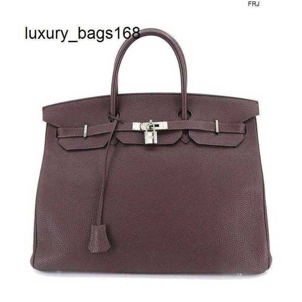 Sacs de créateurs Sacs à main 50cm Sac fourre-tout de grande capacité personnalisé 50 main Togo Chocolat Brown Purse 90201427 ont logo B0i7