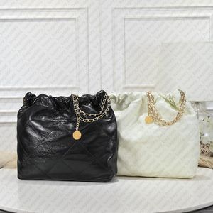 Sacs de créateurs Sacs fourre-tout de haute qualité Sacs à bandoulière en cuir de vachette à la cire d'huile Sacs à bandoulière en cuir véritable Sacs à main fourre-tout Chaîne de luxe Sacs pour femmes Pochette Sac à main Sac à provisions