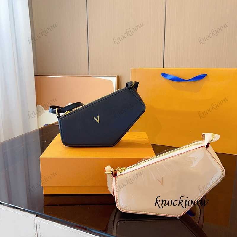 Projektantki torebki luksusowe torby trójkątowe unikalne design klasyczne torby na ramię moda stylowa crossbody Regulowany pasek na ramię pod pachami torebki 0601