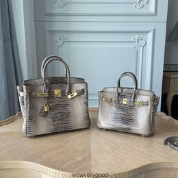 Designer Bags Luxury mode totes high -end haged lizard patroon koehides tas echte lederen handtas zacht lederen dames tas dier patroon met een enkele schouderkruis