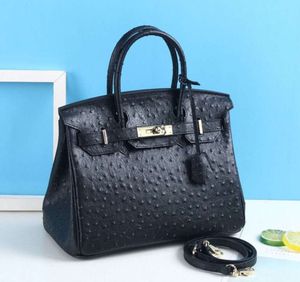 Sacs de créateurs Sacs de luxe Mode Totes Sac à motif d'autruche Mode 2024 Nouveau sac en cuir pour femme portable grande capacité polyvalente One Messenger BagHaute qualité