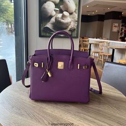 Sacs de créateurs Sacs de mode de luxe Totes Anémone de mer Sac litchi violet Sac à main en cuir Grande capacité Couche supérieure en peau de vache Sac pour femme Sac à bandoulière unique