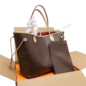 designer bags luxury women 2pcs set handbags purses large capacity discoloration shopping bag fashion tote 8 color