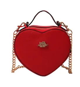 Designer Tags Nieuwe harttas mode populaire schoudertas hartvormige doos tas cosmetica