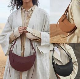 Sacs de créateurs Numero Dix Sac à bandoulière de luxe Half Moon Bag Sac à main avec boîte Sacs à bandoulière Mode Paris Sacs à main Baguette Zip Hobo Sac à main Cuir de veau lisse