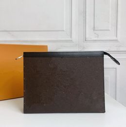 Designer Tassen Geruite Mannen Portemonnee Pils Capaciteit Clutch Bags Pochette Voyage Medium Handtas Draagbare Vrouwen Rits Portemonnees Luxe Opslag Portefeuilles Pocket Portefeuilles