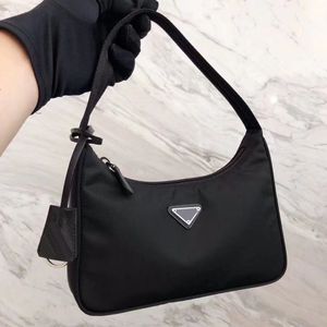 Re-Edition Hobo Nylon Classic Shoulder Bag for Women, Luxury Handbag for Men and Ladies, Crossbody Tote Purse Handbag Bag