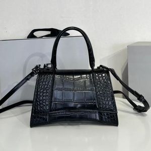 Hoge kwaliteit lederen zandloper handvat crossbody tassen dames heren tote luxe designer mode zandloper winkelportemonnee envelopkaartvakken