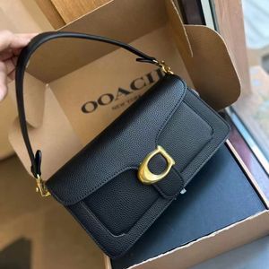 Bolso de diseño bolso dorado bolso de diseño negro bolso de chicos de cuero real de cuero de cuero entrenador de hombro bagby cle tabby con bolso de cuerpo cruzado bolso de moda sac de lujo cuerpo cruzado