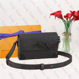 Sacs de créateurs Steamer Trunk Portefeuille portable Mini Sacs à bandoulière Haute Qualité Taurillon Cuir Messenger Cross Body Sac Pochette Hommes Femmes Sac photo Portefeuilles M81746