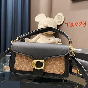 Designer tassen Tabby tas draagtas Vierkante Crossbody tassen Luxe handtas Echt leer Baguette Schoudertas Spiegelkwaliteit vierkante modetas