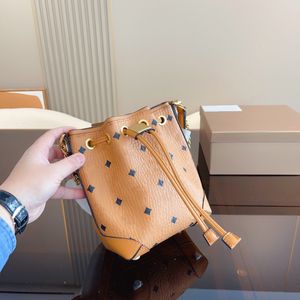 Designer sacs le sac fourre-tout portefeuille sac à main en cuir mode style décontracté unisexe daim style de rue or cordon bandoulière seau