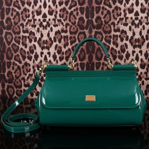 Designer Tassen Tote Patent Leather Handtas Fashion Women Purse Calfskin Intern Luxury Brand Echt leer met doos