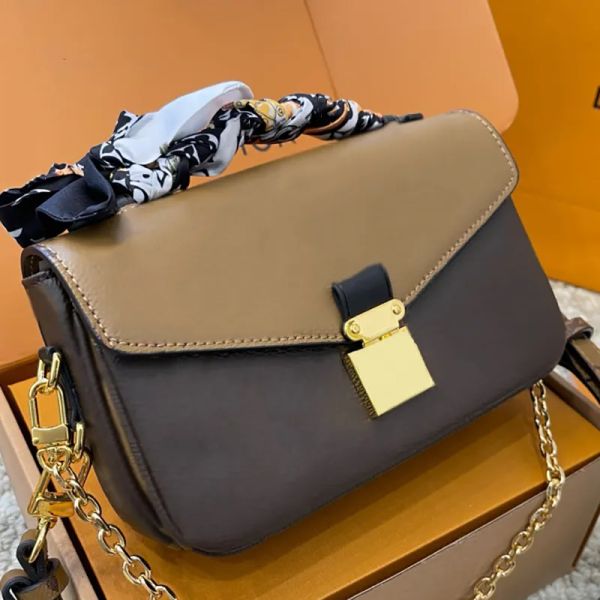 Bolsas de diseñador Totas para mujeres Handbag Luxury Classic Imitation Bolso de hombro Bolso de compras Moda Bolsas de cuerpo cruzado de gran capacidad Mango superior Satche