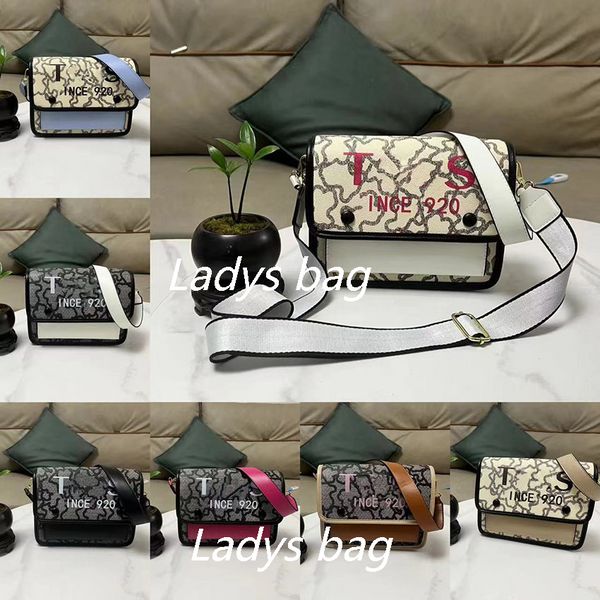 Sacs de créateurs Tous La Rue Audree Bandoulière Femmes Solide Cuir Rabat Boutons Magnétiques Sac À Main Noir Blanc Rose Bourse Épaule Satchels Lady Sacs Cross Body S3366